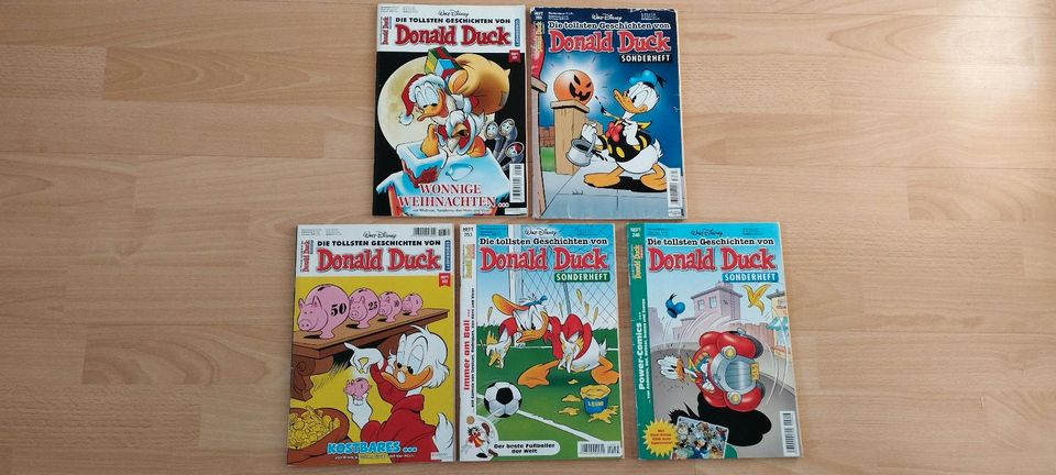 Disney Donald Duck Sonderheft Comics 293,253,246,352,331 in Weiden (Oberpfalz)