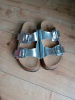 Pantolette silber Bayern - Schweinfurt Vorschau