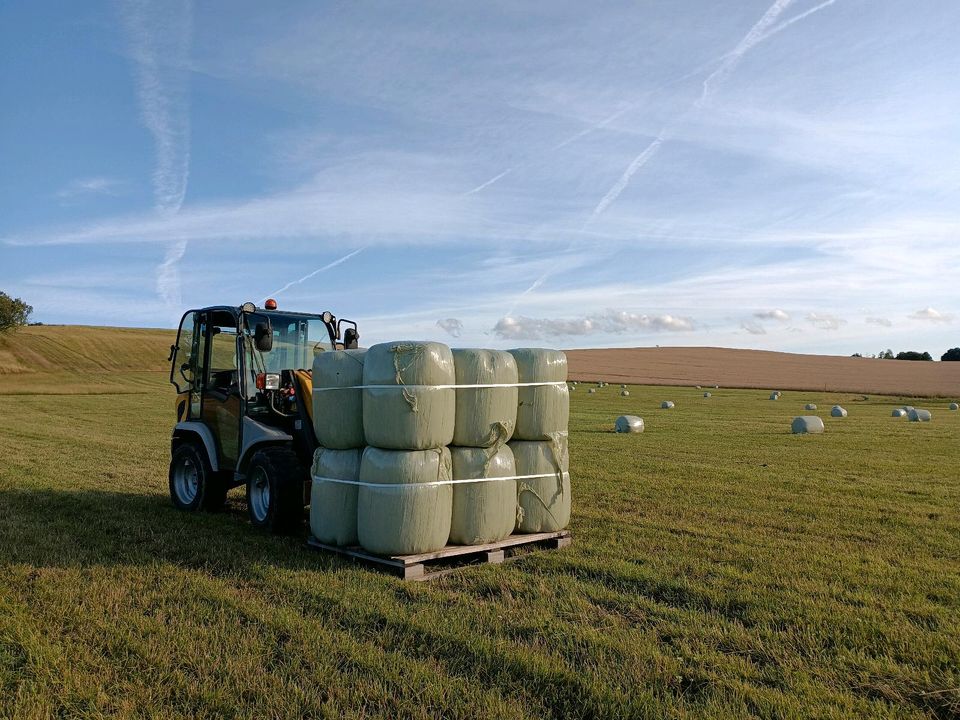 Mini/kleine Siloballen Pferde, Schafe, Alpaka, Ziegen, Hasen, in Pausa/Vogtland