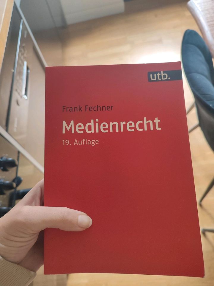 Medienrecht Buch Frank Fechner 19. Auflage in Mönchengladbach