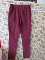 Jeans mit Gummizug - Gr. M / L - Farbe burgund / rot Bayern - Augsburg Vorschau