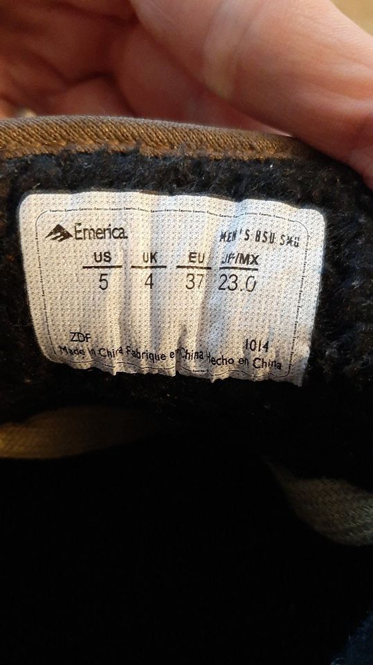 Emerica HSU Skater Schuhe / Sneaker bown-braun Gr.37 gefüttert in Hildesheim