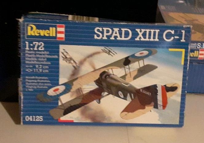 Revell Jagdbomber JU88A, Spad XIII, ungeöffnet OVP, 1:72 in Prohn