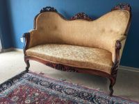 Vintage Sofa Couch Biedermeier Chippendale antik Shabby Art déco Niedersachsen - Braunschweig Vorschau