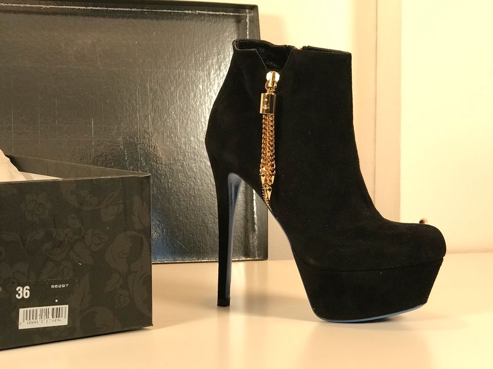 LORIBLU High Heels Boots Leder Damenschuhe GR. 36 NEU in Hamburg