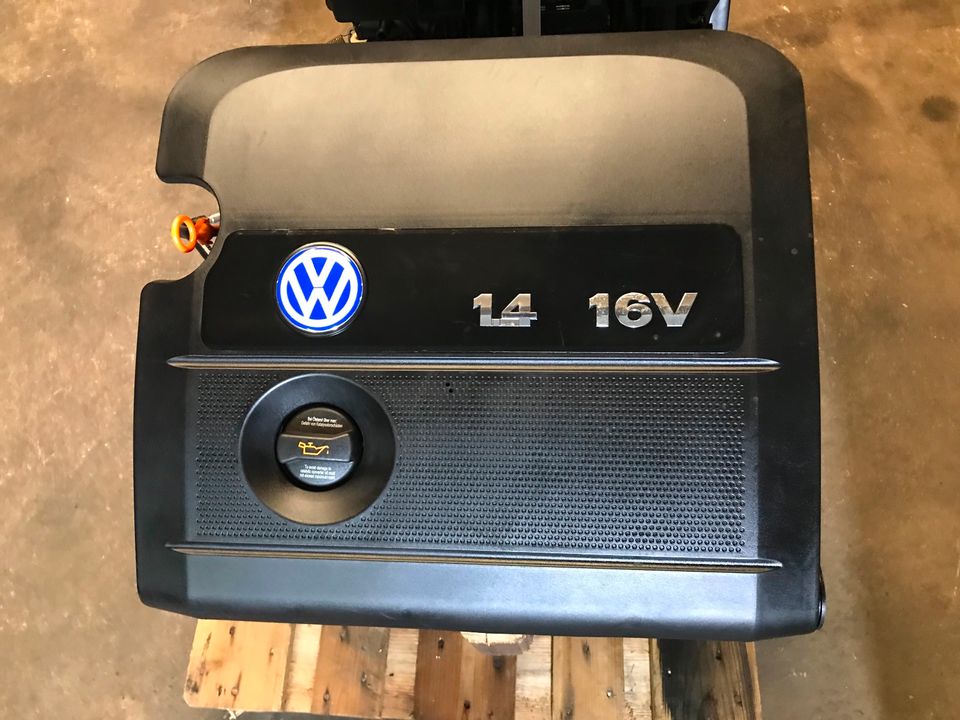 VW GOLF 5 1.4 L 16 V 55 KW 75 PS MOTOR CODE BCA TOP in Schönberg