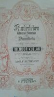 NOTEN Th. Kullak "Kinderleben" op. 62+81 Klavier Klaviernoten Baden-Württemberg - Bötzingen Vorschau