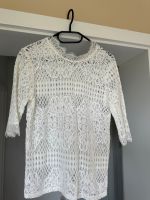 Zara Shirt Tshirt Spitze boho Hochzeit festlich L weiß Nordrhein-Westfalen - Velbert Vorschau