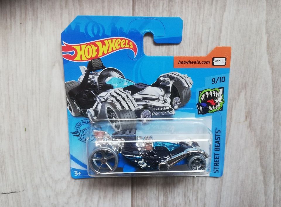 Hot Wheels Tur-Bone Charged | Street Beasts | Ovp in Herne