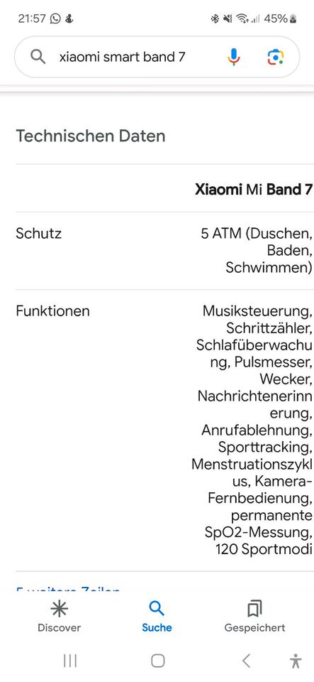 Xiaomi Band 7 in Ober-Ramstadt