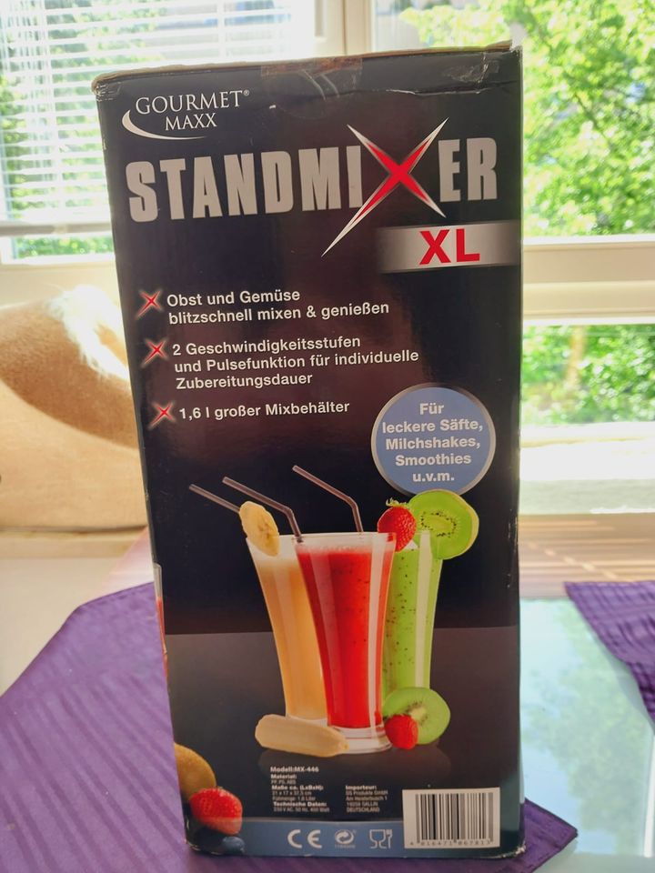 Gourmet Maxx Standmixer XL 1,6 Liter Fassungsvermögen Neu in Hamburg