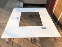 Konferenztisch von Brunner Tischsystem in Weiß Chrom Büromöbel Berlin - Spandau Vorschau