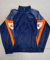 90's Vintage Champion Jacke (Blau/Orange/Weiß) Nordrhein-Westfalen - Mülheim (Ruhr) Vorschau