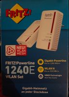 Fritz!Powerline 1240E WiFi WLAN LAN für Steckdose Fritz Powerline Baden-Württemberg - Leinfelden-Echterdingen Vorschau