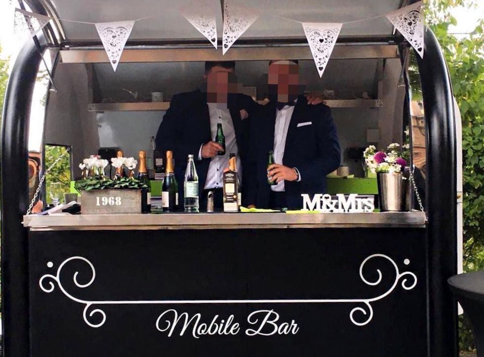 MobileBar Sektempfang Hochzeit Event mieten in Gladbeck