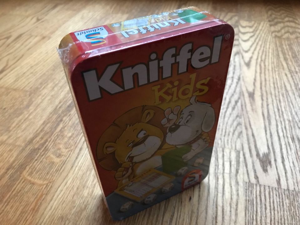 Kniffel Kids Metalldose NEU OVP Mitbringspiel Yatzy Würfelspiel in Nürnberg (Mittelfr)