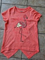 T-Shirt Yigga Pailletten Flamingo Sachsen-Anhalt - Halberstadt Vorschau