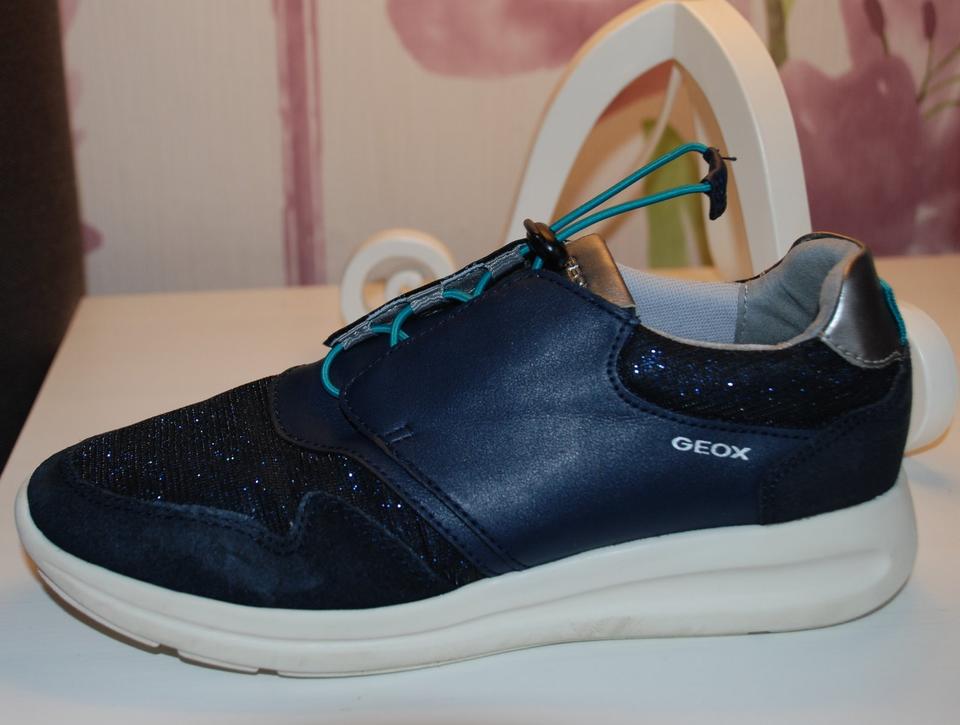 GEOX Sneaker Schuhe Turnschuhe Gr. 35 dunkelblau TOP neuwertig in Wuppertal