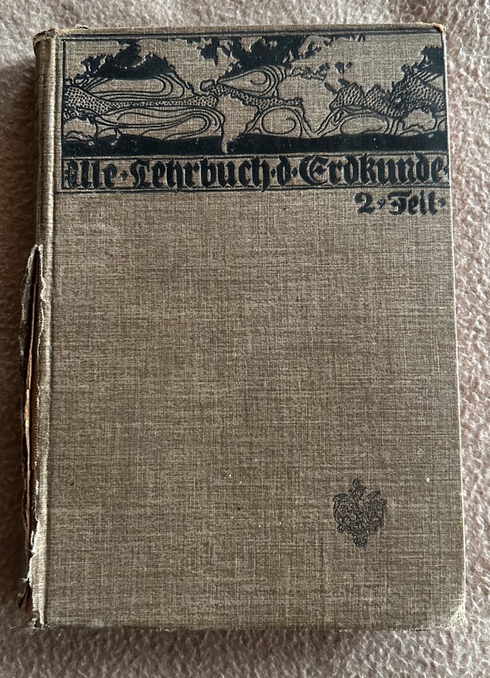 Lehrbuch der Erdkunde Höhere Schulen 2. Teil 1896 Geographie in Lemgo