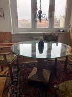 Glas Esstisch Tisch antik kutschenrad Mitte - Tiergarten Vorschau