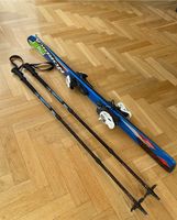 Nordica Kinder Skier 140cm und verstellbare Skistöcke Düsseldorf - Wersten Vorschau