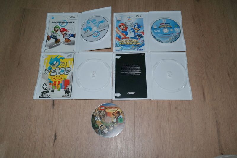 Nintendo Wii Mario Sonic Winterspiele Bakugan Indiana Jones in Drensteinfurt