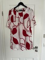 Bluse, Mexx, 38, Weiß, Rot Rheinland-Pfalz - Mayen Vorschau