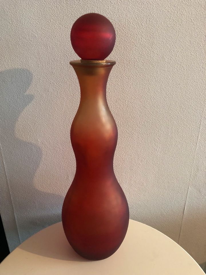 Schwere Glas Vase in schöner Form in Hardthausen