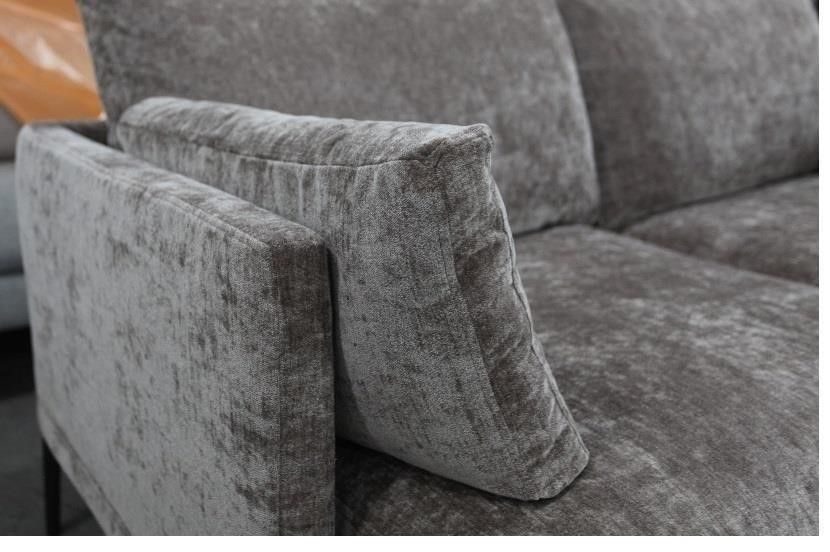 DESIGN SOFA WOHNZIMMER COUCH HOCHWERTIG POLSTERUNG HOLZ METALL in Weßling