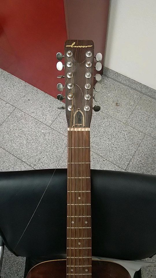 12 saitige Gitarre Luxor Westerngitarre in Meckenbeuren