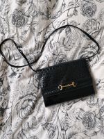 schwarze Vintage Lackleder Clutch Sachsen-Anhalt - Magdeburg Vorschau