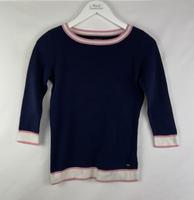 Tommy Hilfiger Feinstrickpullover Navy mit Kontrastdetails (XS) Bayern - Lochhausen Vorschau