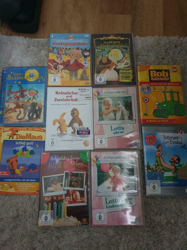 Diverse Kinder DVD,s in Wolmirstedt
