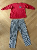 Linda Clifford Damen Schlafanzug 40/42 Pyjama Rot Grau gestreift Hessen - Großenlüder Vorschau