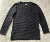 schwarz leichter Pullover Oberteil Langarmshirt von H&M Brandenburg - Perleberg Vorschau