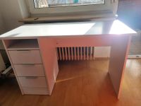 Weißer Schreibtisch mit Schubladen Bayern - Vaterstetten Vorschau