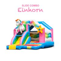 Hüpfburg mieten/ leihen - Einhorn Slide Combo , ab 109,00 € Nordrhein-Westfalen - Monschau Vorschau