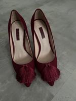 High heels dunkelrot neu Hessen - Kassel Vorschau