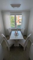 Weißer Tisch + 4 Stühle mit Bezug | Esstisch | Küchentisch Hamburg-Mitte - Hamburg Hamm Vorschau