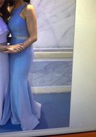 ASOS Kleid Abendkleid lang babyblau hellblau cutout Gr. S Nordrhein-Westfalen - Iserlohn Vorschau