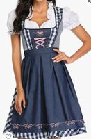 Dirndl (blau-weiß, neu) Niedersachsen - Bad Bentheim Vorschau