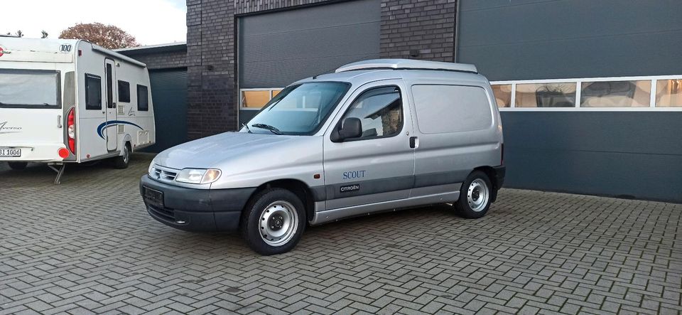 Citroen Berlingo Scout Mini Camper Womo Hubdach Vorzelt Tüv Neu in Rheine