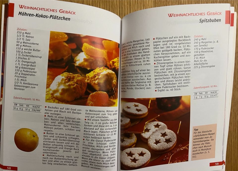 Weihnachten - Kochen und Backen - Kochbuch - NEU in Hohenbrunn