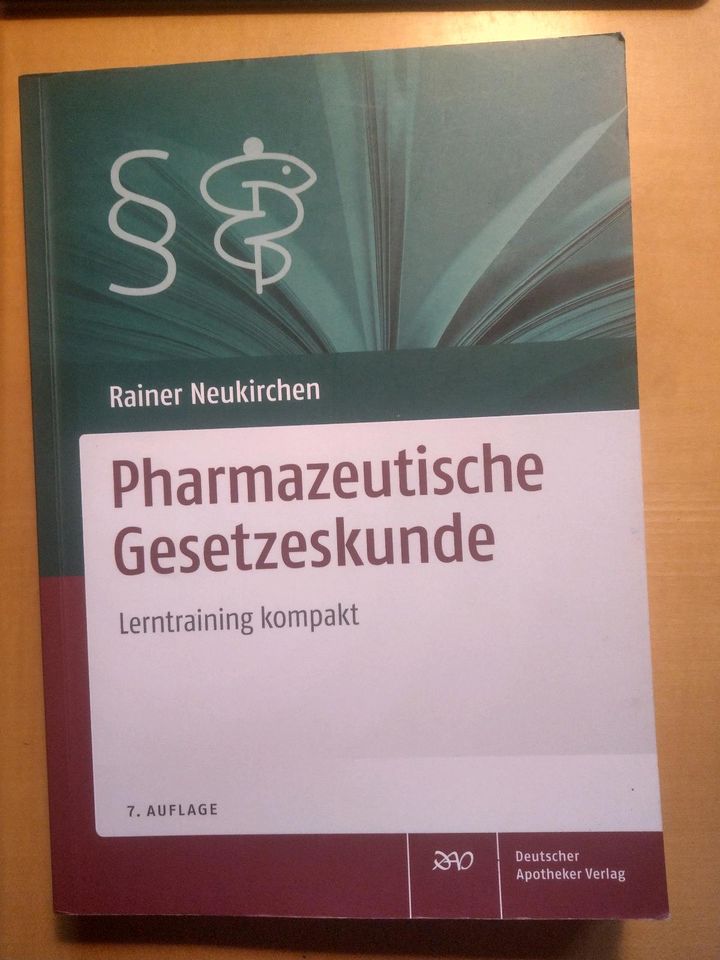 Pharmazeutische Gesetzeskunde in Marburg