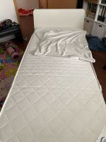 Bett von Ikea 90x200 cm mit Matratze, Lattenrost, Matratzenschone Nordrhein-Westfalen - Borchen Vorschau