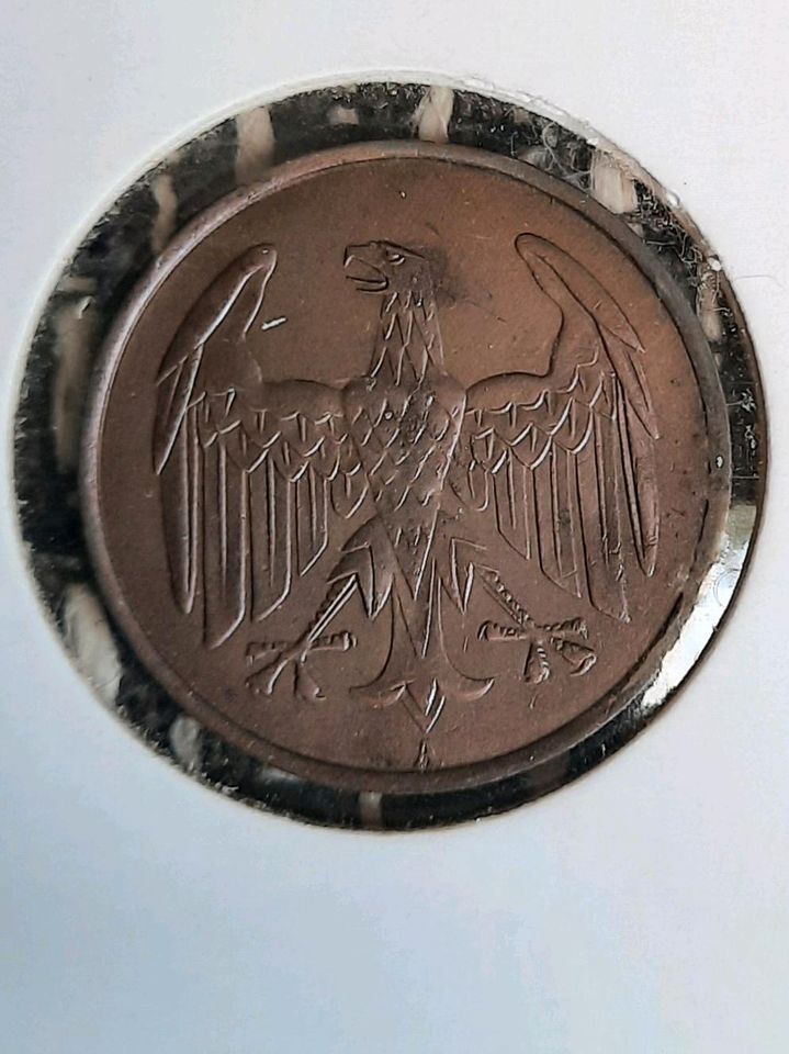 4 Reichspfennig 1932 A Weimarer Republik in Frohburg