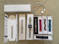 Apple Watch Series 7 GPS+ Cellular, 41 mm, Polarstern + Armbänder Niedersachsen - Melle Vorschau
