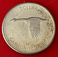 Silbermünze Canada 1 Dollar 1967 Goose Confederation Centennial Bremen - Schwachhausen Vorschau