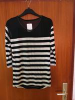 bpc Streifen - Shirt Gr. 32/34 m. Spitze weiß / schwarz NAGELNEU Niedersachsen - Seesen Vorschau