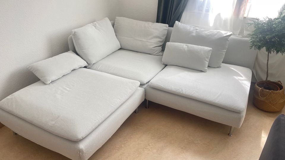 SÖDERHAMN Sofa von Ikea Finnsta weiß 3 Elemente in Stuttgart